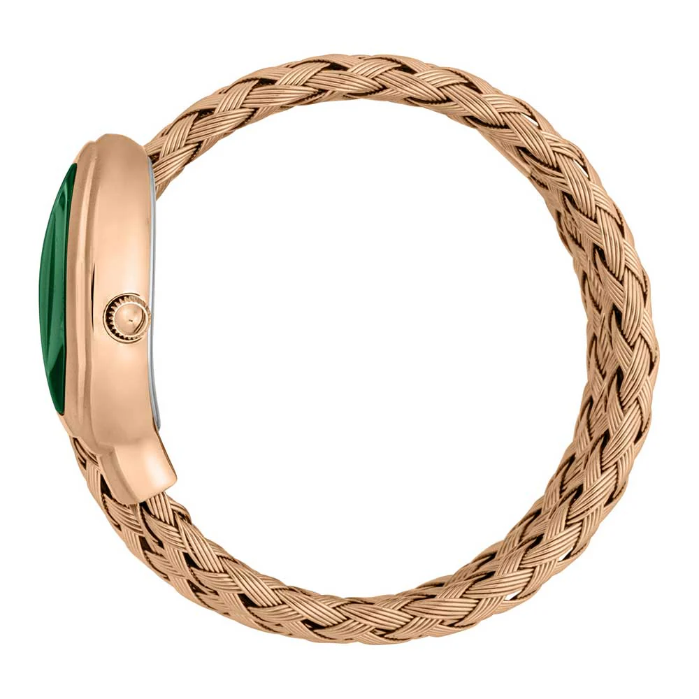 bvl j*** cavali analog rosegold green dial bvl j*** cavali analog rosegold green dial