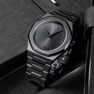 arabic black aura watch premium limited edition timepiece