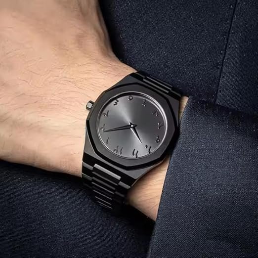 arabic black aura watch premium limited edition timepiece arabic black aura watch premium limited edition timepiece