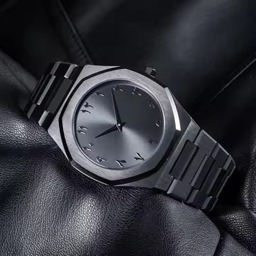 arabic black aura watch premium limited edition timepiece arabic black aura watch premium limited edition timepiece