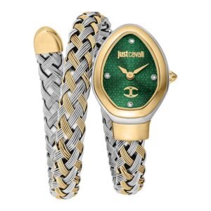 just c. snack two tone gold green