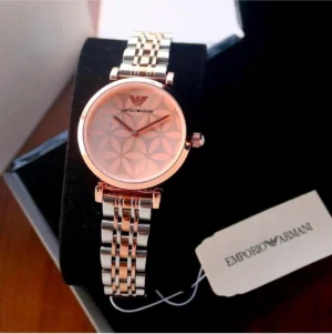 emporio armani rosegold flower
