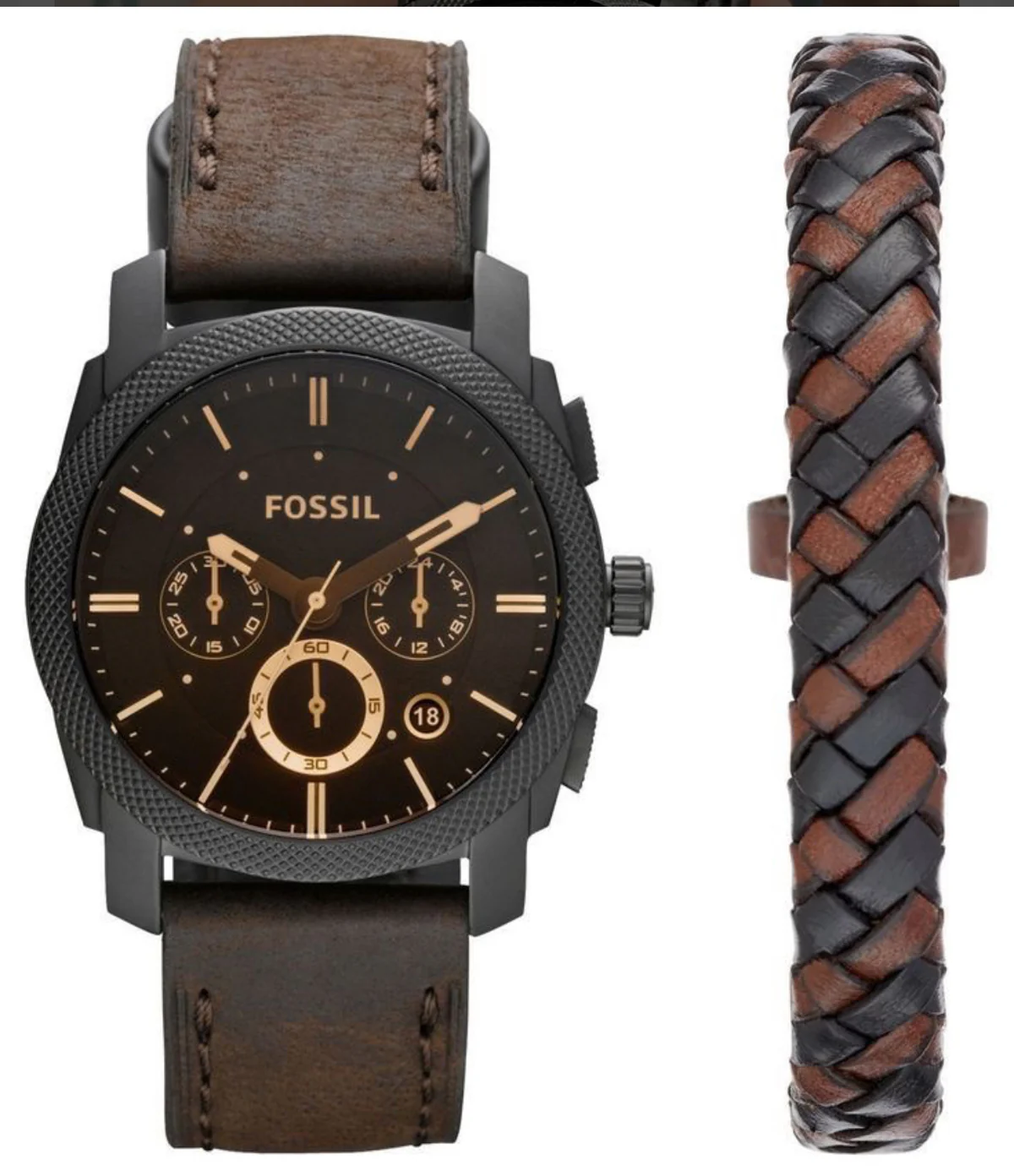fossil fs5251 japanese brown dial & brown leather strap men’s watch fossil fs5251 japanese brown dial & brown leather strap men’s watch
