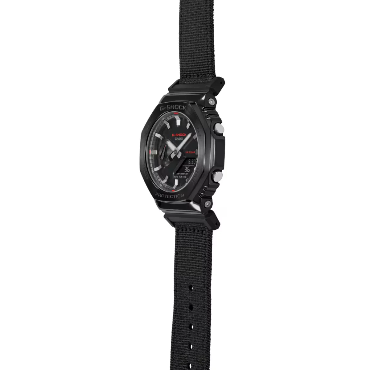 g shock g1373 metal case & cloth strap full black g shock g1373 metal case & cloth strap full black