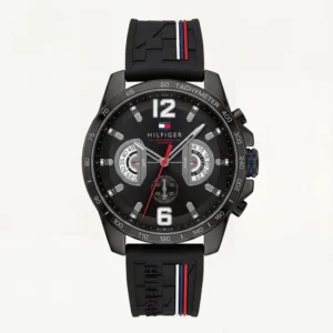 sport black tachymeter chronograph watch – racing edition