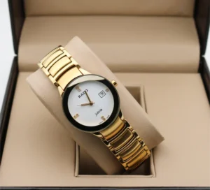 rado ceramic small dial watch